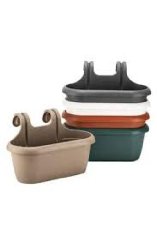 TOMBİK SAKSI ANTRASİT VE MOCHA RENK ÇEŞİTLERİYLE 6,5 LT 1 ADET