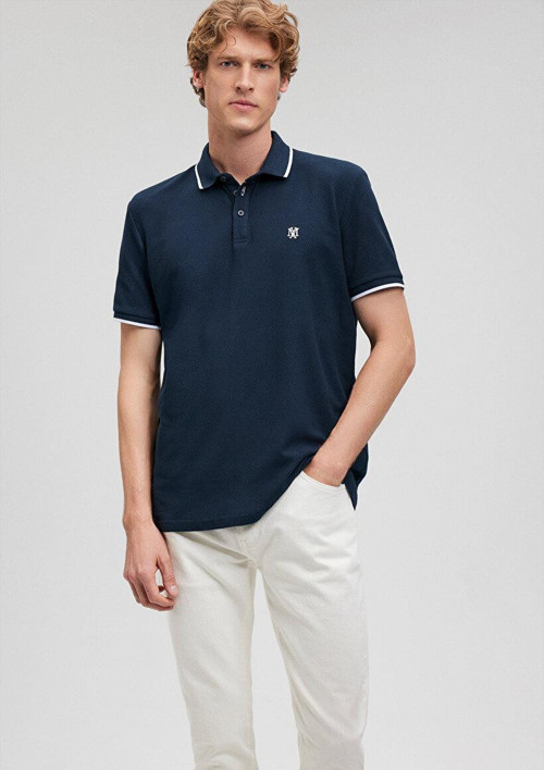 ERKEK POLO TISÖRT Gece Lacivert 066039-30651