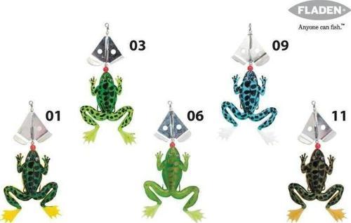 Frog Döner Kaşıklı 9cm. 5 g. Sahte Kurbağa 09