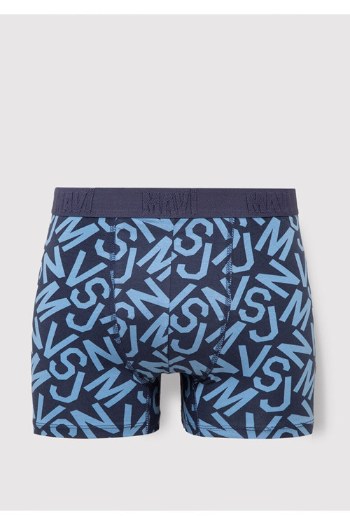 ERKEK Boxer Mid Blue College 0910441-85803