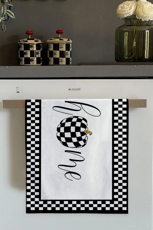 Beyaz Home Desenli Fırın Mutfak Havlusu 30x50cm