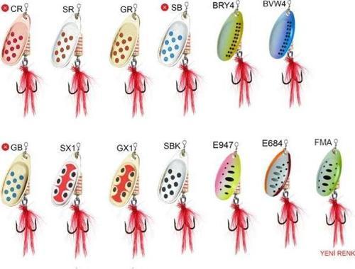Spin X Round Döner Kaşık 8 Gr No:3 E684