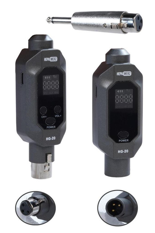 HG-20 Kablosuz Mikrofon Sistemi Alıcı Verici