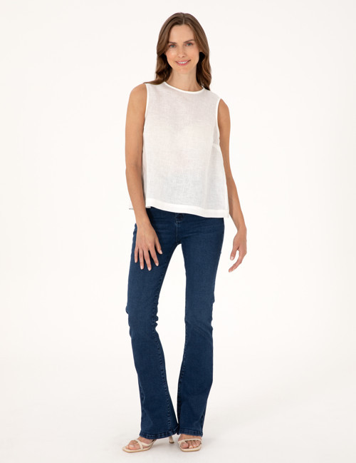 Lacivert Skinny Flare Fit Jean Pantolon 50313218-VR033