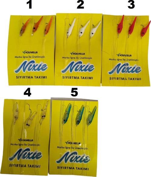 Nixie 1 Metre Sıyırtma Kuyruksuz Silikon Takımı 1 Adet 2