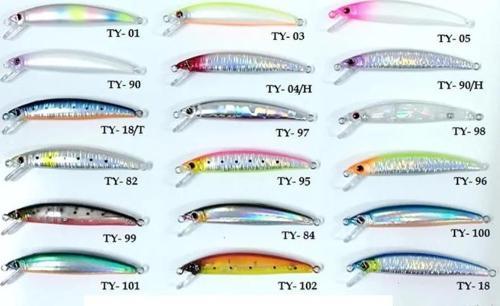 Turko 70mm 3.8gr 30- 80 Derinlik Sahte Balık TY-01