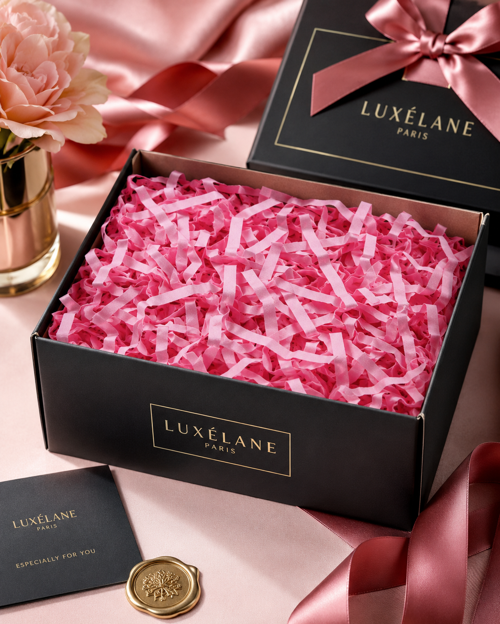 Kırpıntı Kağıt Hediye Paketleme Süsü Pembe Kalın Kesim 50 Gr Dekoratif Dolgu ve Süsleme