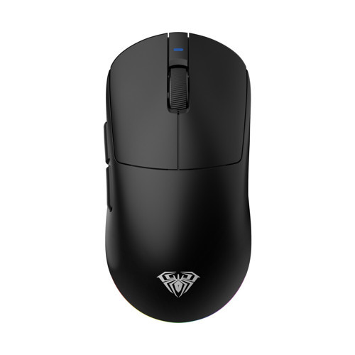V9 Pro Plus 26000 DPI PAW3395 8000Hz Tri-Mode Kablosuz RGB Omron Switch Lightweight E-Spor Gaming Oyuncu Mouse Siya