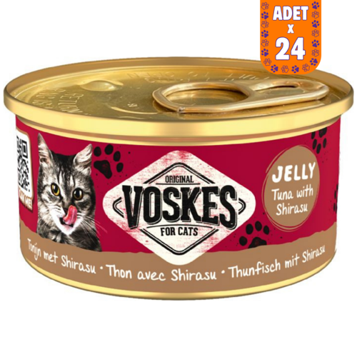 Ton Balıklı ve Şirasulu Kedi Konservesi 24x85 Gr