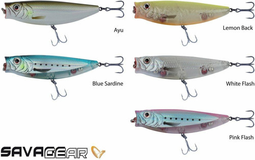 3D Minnow Pop Walker80 8cm 14g Suni Yem White Flash