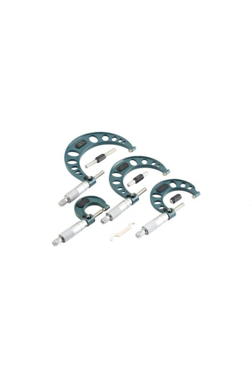 Dış Çap Mikrometre Seti 0-25/75-100 (4 Parça)