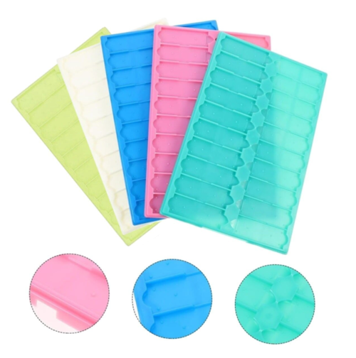Mikroskop Slide Kutusu 20li-Lamel Taşıma Standı Tray-Mavi