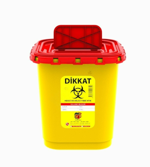 30 LT KÖŞELİ TIBBI ATIK KUTUSU 10 ADET