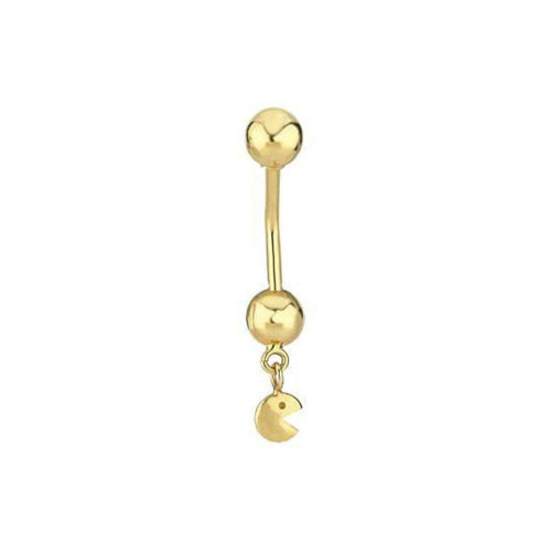 Pacman Göbek Piercing