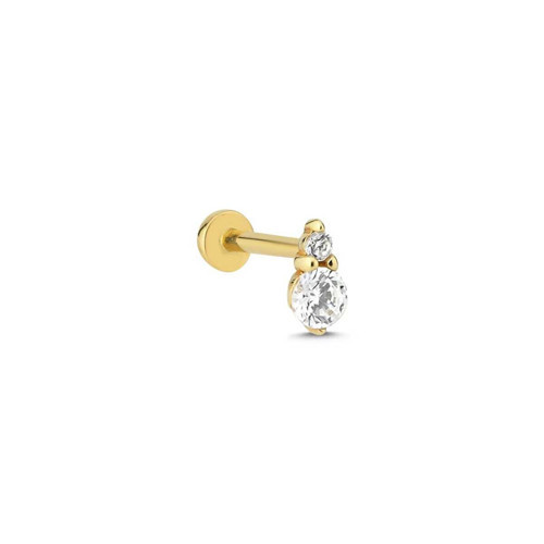 Büyük & Küçük Taşlı Tragus Piercing