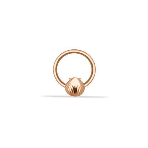 Deniz Kabuğu Motifli Helix Piercing
