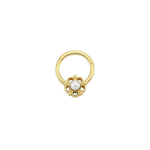 İncili Çiçek Helix Piercing