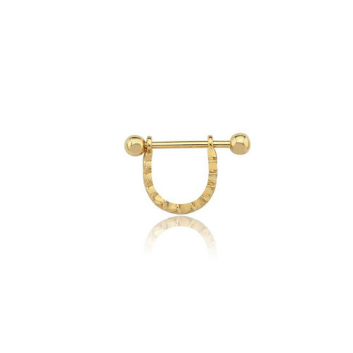 Sallantılı Helix Piercing