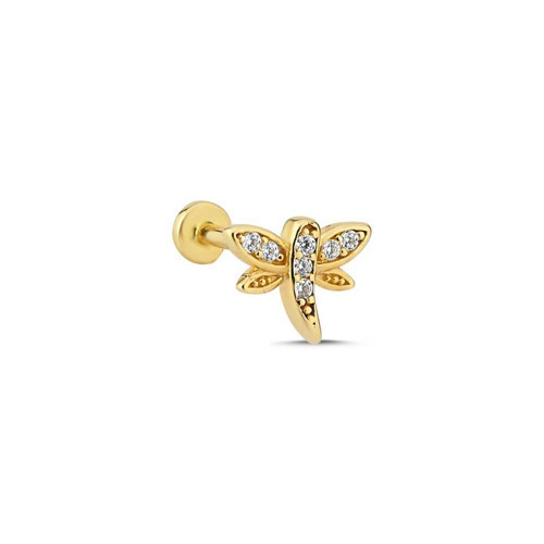 Taşlı Yusufçuk Tragus Piercing