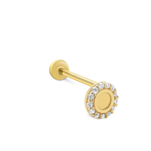 Taşlı Daire Tragus Piercing