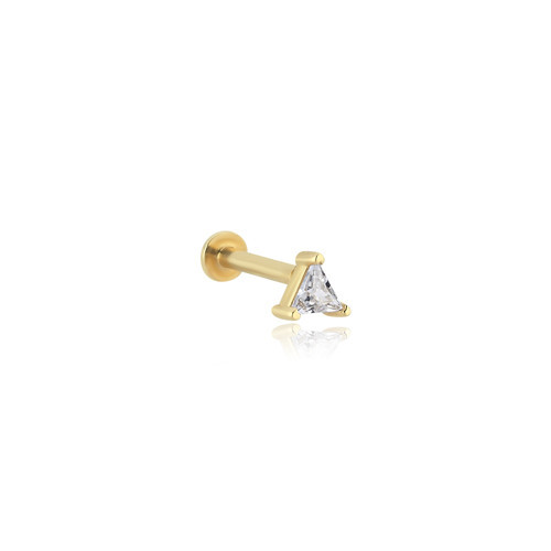 Tektaş Üçgen Tragus Piercing