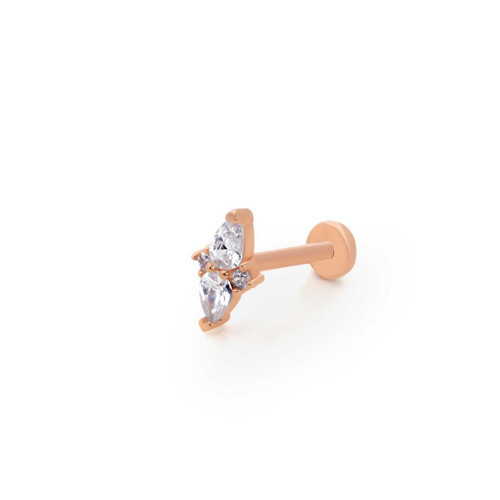 Damla Taş Model Tragus Piercing