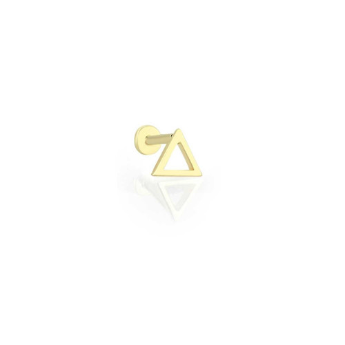 Minimal Üçgen Model Tragus Piercing
