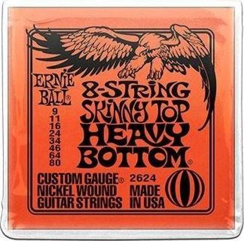 P02624 Slinky Skinny Top Heavy Bottom 8 Telli 0.09 - 0.80 Elektro Gitar Teli