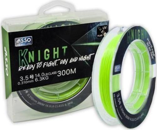 Knight Surf FC COATED Line 300mt UV Fluo 0,33 mm.
