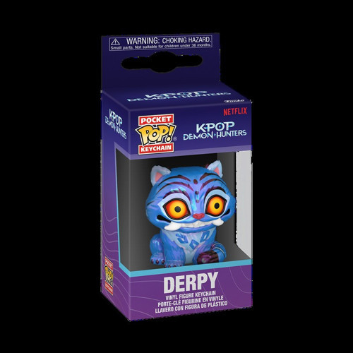 Pop Pocket Keychain KPOP Demon Hunters Derpy
