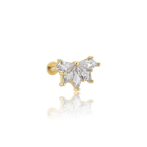 Karo Yelpaze Tragus Piercing