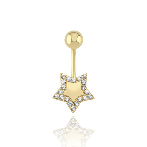 Stone Yıldız Göbek Piercing