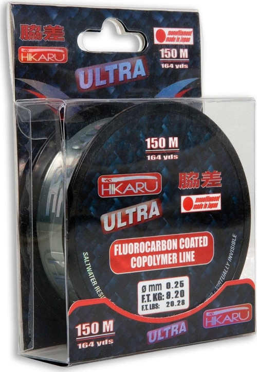 Hıkaru Ultra Floro Carbon 150mt Misine 0,40 mm.