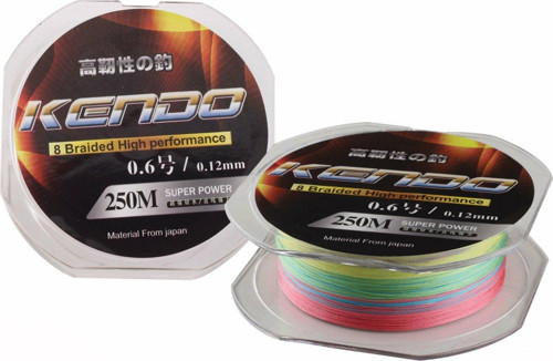 Dynema 8 Örgü 120Mt (Multıcolour) 0,20 mm.