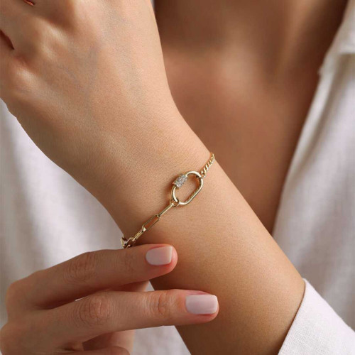 Charm Takılabilir Kilit Bileklik
