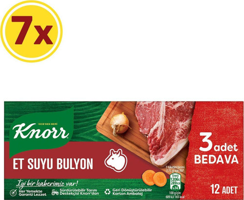 Et Bulyon 12'li 120 gr X 7 Adet