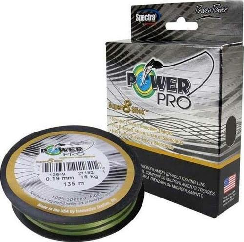 Power Pro 135 Metre Super 8 Slick Örgü Misina Yeşil - 0,23 mm. (17 Kg.)