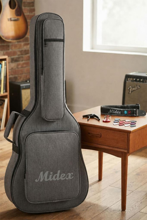 CSA-90PAK Case Klasik Gitar Soft Case Gigbag Kalın Çanta Kılıf (Full Set)