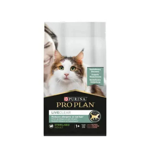 LiveClear Somonlu Kısırlaştırılmış Yetişkin Kedi Maması 1,4 kg