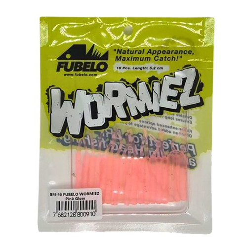 Wormiez 5.2cm 18 Adet Lrf Silikonu Pink Glow