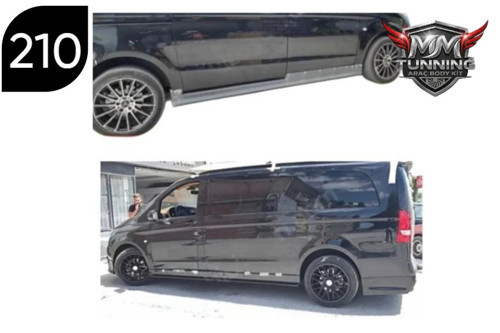 MMTUNNİNG MERCEDES VİANO YAN MARŞPİYEL TAKIMI ORTA ŞASE