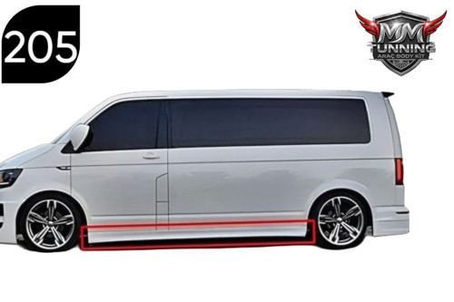 MMTUNNİNG VOLKSWAGEN TRANSPORTER T5 YAN MARŞPİYEL TAKIMI (KISA ŞASE)