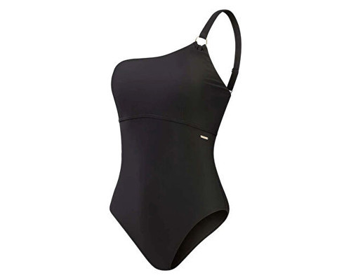 Spdscu Asymtrc 1Pc Af Blk Kadın Yüzücü Mayosu 8-0036990001 Siyah