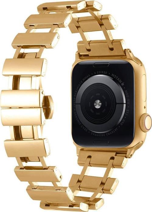 Watch Ultra 49mm Uyumlu KRD-96 Tasarım Metal Kordon