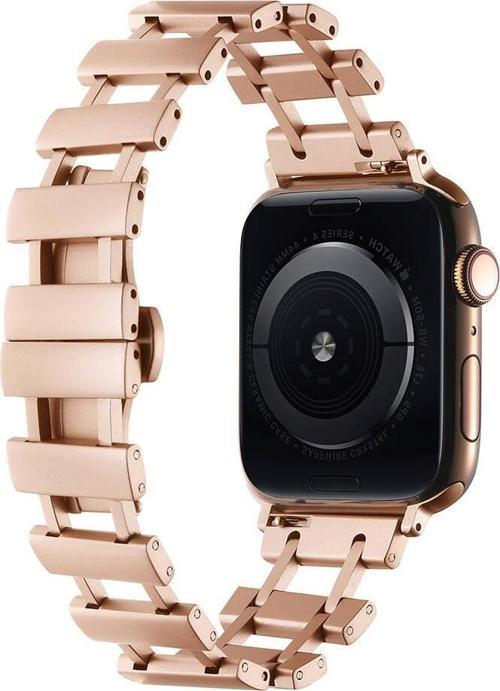 Watch Ultra 49mm Uyumlu KRD-96 Tasarım Metal Kordon