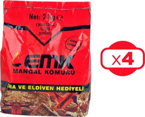 Mangal Kömürü 2 Kg x 4 Adet