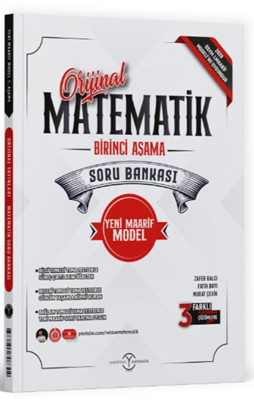 Yayınları Tyt Matematik 1. Aşama Maarif Modeli Soru Bankası