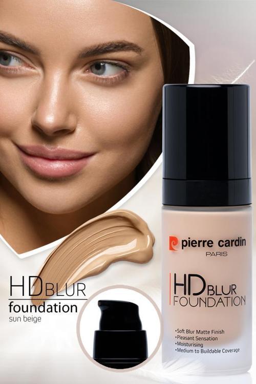 Hd Blur Pürüzsüz Görünüm Veren Mat Fondöten Sun Beige - 30 ML