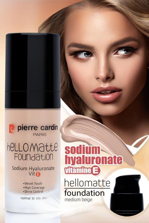 HelloMatte Foundation - Medium Beige - 30 ML