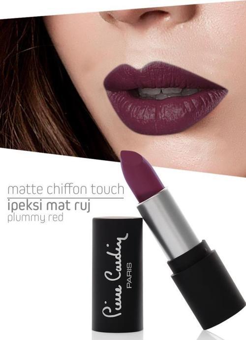 Matte Chiffon Touch Lipstick - Plummy Red -190
